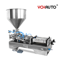 Machine de remplissage semi-automatique à livraison rapide, remplisseuse de liquides visqueux, équipement industriel pour les petites entreprises