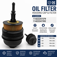 Tapa de Llenado de Aceite de Motor de Grado Titanio para BMW E46 E39 E38 E53 OE 11422247379+ 11422247392, Piezas de Repuesto de Alto Rendimiento