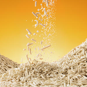 LOVECAT 7L 2,4 kg Aroma de leche China suministrado de fábrica de alta calidad Lovepet Tofu mezcla de yuca 2,0mm Arena de gato - Product Image 3