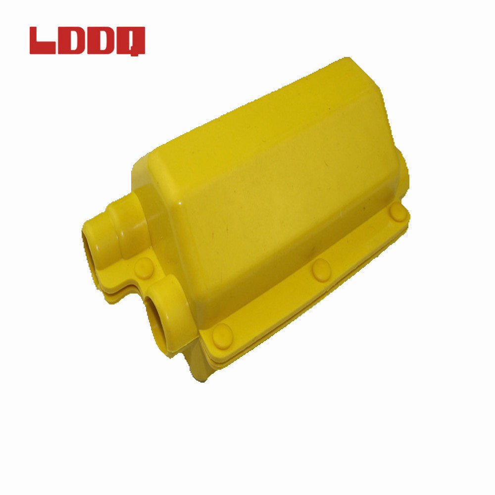 Защитная крышка Водонепроницаемая желтая Силиконовая Защитная крышка с параллельным желобом