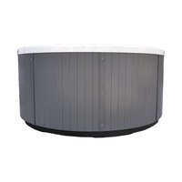 Spa de jardin moderne avec 120 jets, coque en acrylique, capacité de 1000 L, commande Balboa, 5 places, idéal pour villa