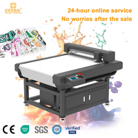 Máquina de corte y troquelado automática UV DTF de rollo a rollo con plataforma plana para etiquetas de PVC y cajas de cartón