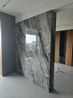 Échantillon Gratuit - Panneau Mural en Mousse IXPE UV Haute Brillance 300*600*2.5mm, Design Européen, Étanche et Ignifuge pour Chambre de Villa