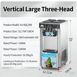Machine à glace automatique commerciale Ocean Polar Electric en acier inoxydable avec capacité de 5L, puissance de 1300W, garantie d'un an - Product Image 4