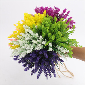 Ramo de Lavanda Artificial Wen Hope, Multicolor, de Plástico, para Decoración de Bodas y Hogar - Product Image 1
