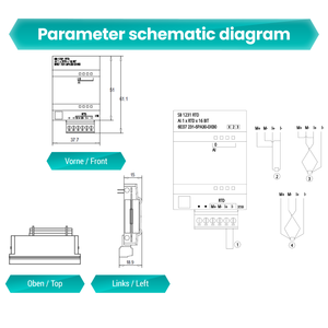 Module d'entrée analogique <span class=keywords><strong>Siemens</strong></span> neuf d'origine 6ES7 231-5PA30-0XB0 SB 1231 SIMATIC S7-1200 PLC, carte de signalisation 6ES7231-5PA30-0XB0 - Product Image 5