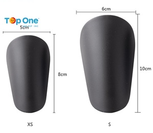 TopOne Adults Kids Lightweight Anti-Collision Small Football Leg Guards Mini Soccer Shin <b>Pads</b> - Product Image 3