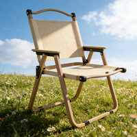 Chaise de camping pliante moderne, sûre, confortable et épaisse, ultra-légère, portable, en acier au carbone, mobilier d'extérieur