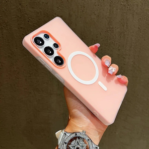 เคสโทรศัพท์มือถือกรอบแม่เหล็กแบบ2 in 1ลายฝ้าสำหรับ Samsung 26เคสด้านหลังกันกระแทกแบบ S25เป็นพิเศษ S24 FE PLUS - Product Image 4