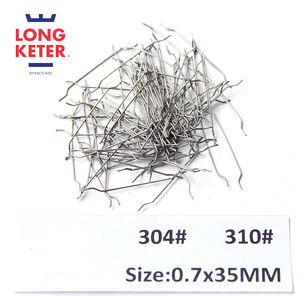 Matériaux réfractaires coulables Fibre d'acier inoxydable résistante à la chaleur pour le renforcement du béton - Product Image 6