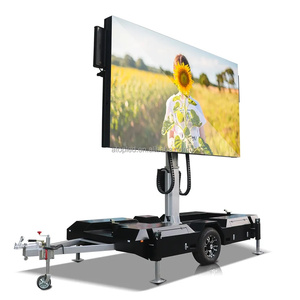 ATOP New Promotion AF6 Mobile LED Trailer Roadshow Activity Outdoor Movie Party LED Screen Retail Advertising Billboard Trailer - Product Image 3