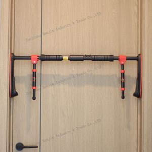 Barra de tracción para puerta, nivel incorporado, barra de tracción sin taladro, equipo de entrenamiento de fuerza ajustable de 30 ''-37'' de ancho - Product Image 4