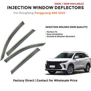 Deflectores de Ventana Laterales para Toyota Cruiser 2019-2020 Protector de Lluvia Accesorios de Coche - Product Image 2