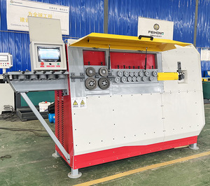 Máquina dobladora de alambre CNC, dobladora eléctrica de barras de refuerzo, dobladora automática de estribos - Product Image 2
