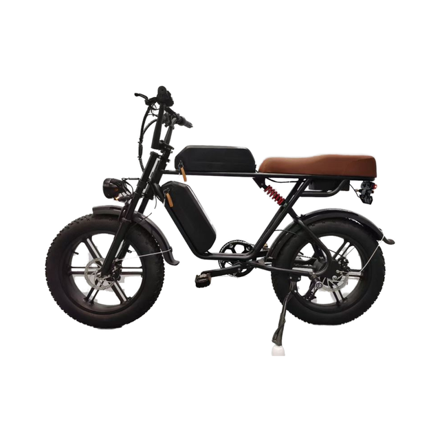 Wholesale Mountain Bike with Disc Brake 48v10ah 500w Motor 20 Inch Fat Tire Dual Suspension Electric Motorcycle Ebike for Adults
