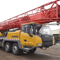 Grue mobile TopBrand STC500C5-8 50T 56.0m avec moteur pour le chargement de conteneurs en port et la manutention de marchandises sur les sites de projets