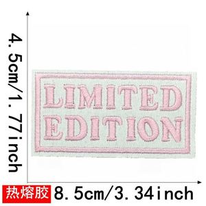 New Embroidered Iron on Fresh Color Howdy Somebody 's Problem Mama Word Patch for Clothing <b>Hat</b> <b>Bag</b> Decoration - Product Image 6