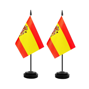 Nuoxin, venta de sombrero de pescador de Color rojo y amarillo, pintura facial, <span class=keywords><strong>Bandera</strong></span> de <span class=keywords><strong>España</strong></span>, camisetas de fútbol, accesorios para fanáticos del fútbol - Product Image 4