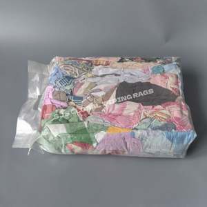 Trapo Industrial Multicolor: Bulto de Trapos de Algodón de Colores para Limpieza Industrial, Mezcla de Telas - Product Image 1