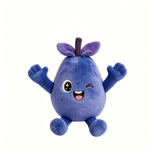 Juguete de Peluche de Pera Azul, Animal de Peluche Suave para Niños de 3 Años en Adelante, Unisex, 11CM-30CM - Product Image 1