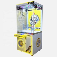 Игровой автомат BH Arcade Mini Big Claw Machine с купюроприемником/монетоприемником/карточным считывателем, настраиваемая конструкция из металла/акрила/стекла, универсальный штекер