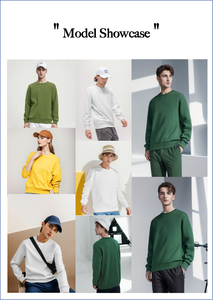 Sudadera Casual de Invierno 2026 para Hombre, Corte Regular, Cuello Redondo, Manga Larga, Tejido, Bordado 3D, Bolsillo - Product Image 3