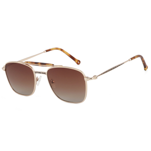 Gafas de sol Pilot rectangulares con montura completa, lentes negras, protección UV400, unisex, para actividades al aire libre para adultos - Product Image 4