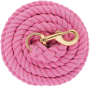 Horse Cotton Lead Rope mit messing beschichtetem Druckknopf für stabiles Verband - Product Image 6
