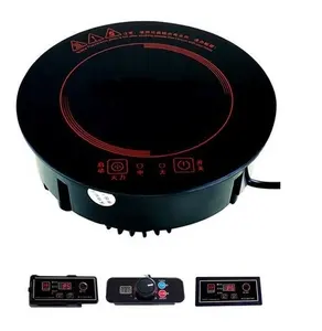 800-3500W kompor induksi kualitas tinggi Cooktop bulat panci panas kompor listrik