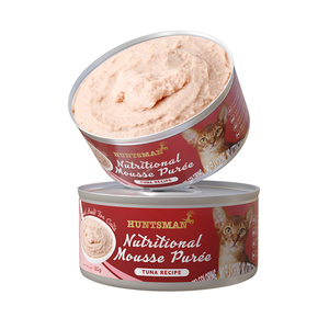 HUNTSMAN Nourriture humide nutritionnelle Mousse Pure 85g pour chat avec poulet, thon et saumon (à base de viande) Riche en protéines Sans céréales - Product Image 5