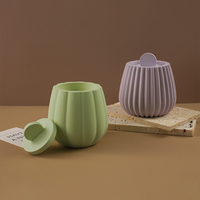 Offre à Durée Limitée : Moule en Silicone XINCHOUT pour Bougie Citrouille, pour Résine Époxy DIY, Fabriqué en Chine, 1 Ensemble/Paquet