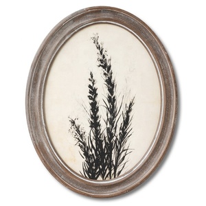 Incorniciato Galleria Stampabile di Arte Della Parete in Bianco e Nero Stampe di Arte Della Parete Nero Foglie di Arte Della Parete di Stampa per Soggiorno - Product Image 1