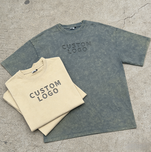 Camisetas Casuales Transpirables para Hombre, Talla Grande, 210 Gramos, Poliéster/Algodón de Alta Calidad, Impresión y Bordado Personalizados, Unisex - Product Image 1