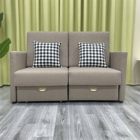 Kunden spezifische 2 Sites Sofa Cum Bed Kleine Wohnung Multifunktion möbel