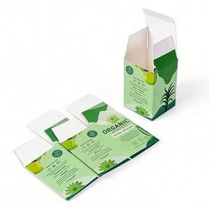 กล่องกระดาษบรรจุภัณฑ์ทรงสี่เหลี่ยมแบบตั้งได้เอง พิมพ์สีตามสั่ง ปั๊มฟอยล์ร้อน ปั๊มนูน สำหรับของขวัญและงานฝีมือ - Product Image 4