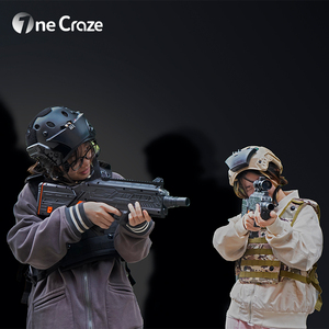 Ensemble d'équipement de tir au laser sans fil commercial pour intérieur et extérieur, système de jeu multijoueur, pistolet et gilet pour divertissement de combat tactique - Product Image 4