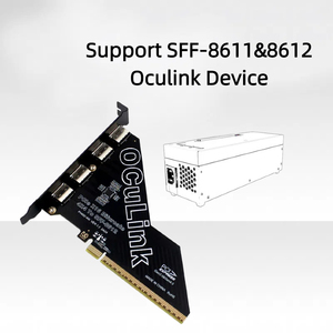 Tishric Pcie 4.0 Để Oculink Hub Mở Rộng Thẻ PCie 3.0 1X 4X 16X Để SFF-8612 & 8611 Adapter Thẻ Cho Máy Tính Để Bàn PC Mở Rộng <span class=keywords><strong>U</strong></span>.2 SSD - Product Image 5