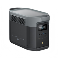 Alimentation électrique portable pour le camping en plein air Delta 2 Max (CN) 2048Wh/3100W, 220V, charge rapide, batterie de camping portable