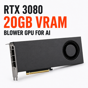 Tarjeta de Video para PC RTX 3080 20GB GDDR6X 320 Bit en Stock, Interfaz PCIe, GPU de Alto Rendimiento para Juegos, Inferencia de IA y Renderizado - Product Image 1