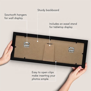 Cadre photo noir et blanc à ultrasons personnalisé pour bébé, idée cadeau de fête prénatale - Product Image 6