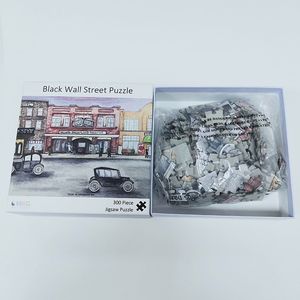 Cá nhân ảnh 100pcs 300 mảnh giấy các tông Câu Đố tùy chỉnh in ghép hình câu đố và hộp - Product Image 6