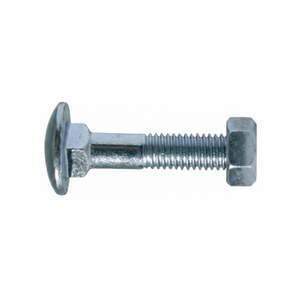Vite bullone 4.8 acciaio con dado esagonale TTDE 6X16mm DIN 603 + DIN 555 dadi placcati in zinco - Product Image 2