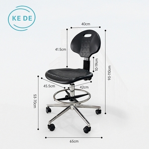 Sedia dentistica industriale dello sgabello ESD ESD regolabile della schiuma ESD per la camera pulita dell'hotel uso-sedia antistatica del laboratorio del poliuretano - Product Image 2