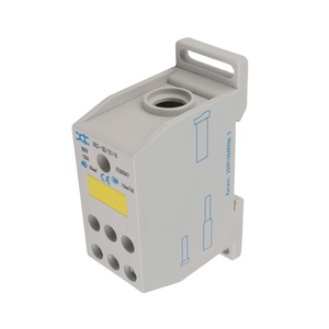 Bloc <span class=keywords><strong>de</strong></span> distribution d'alimentation modulaire unipolaire sur rail DIN en cuivre UKK 150A XK2-50/10*6 - Product Image 3