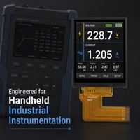 وحدة شاشة LCD TFT مقاس 2.4 بوصة بدقة 240×320 QVGA من TMK مع إضاءة خلفية LED وواجهة MCU 8 بت مدمجة بـ 22 دبوس وشريحة ST7789P3 من الدرجة A للاستخدامات الصناعية