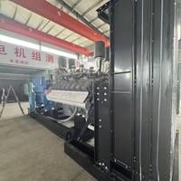 Groupe électrogène diesel à châssis ouvert WUXI POWER 2000 kW, système de contrôle à distance, groupe électrogène de secours industriel d'urgence