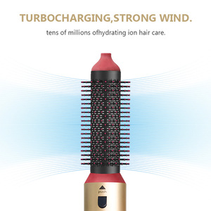 Peigne à air chaud 5 en 1 multi-styler avec moteur sans balais, chauffage rapide pour cheveux doux et épais, électrique, filaire, séchage et coiffage - Product Image 3