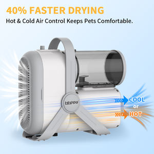 LILIPRO PD900 Nuovo Kit 3 in 1 Potente Aspirapolvere per Peli di Animali Domestici, Tosatrice Elettrica per Cani, Lima per Unghie per Gatti Senza Fili Staccabile - Product Image 4