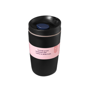 DF Dark Blue 304 Stainless Steel Vacuum Insulated <b>Coffee</b> Thermos 360ml Portable Outdoor Drinking <b>Cup</b> Wholesale - Product Image 4