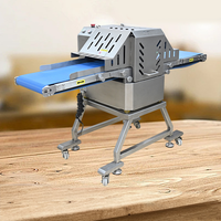 Machine de découpe de viande de porc entièrement automatique à bandes parallèles, machine à trancher la viande commerciale pour viande fraîche, poisson et poitrine de canard